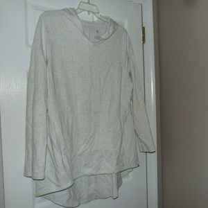 Lane Bryant Active Grey Hi Lo Hoodie 18/20 NWT